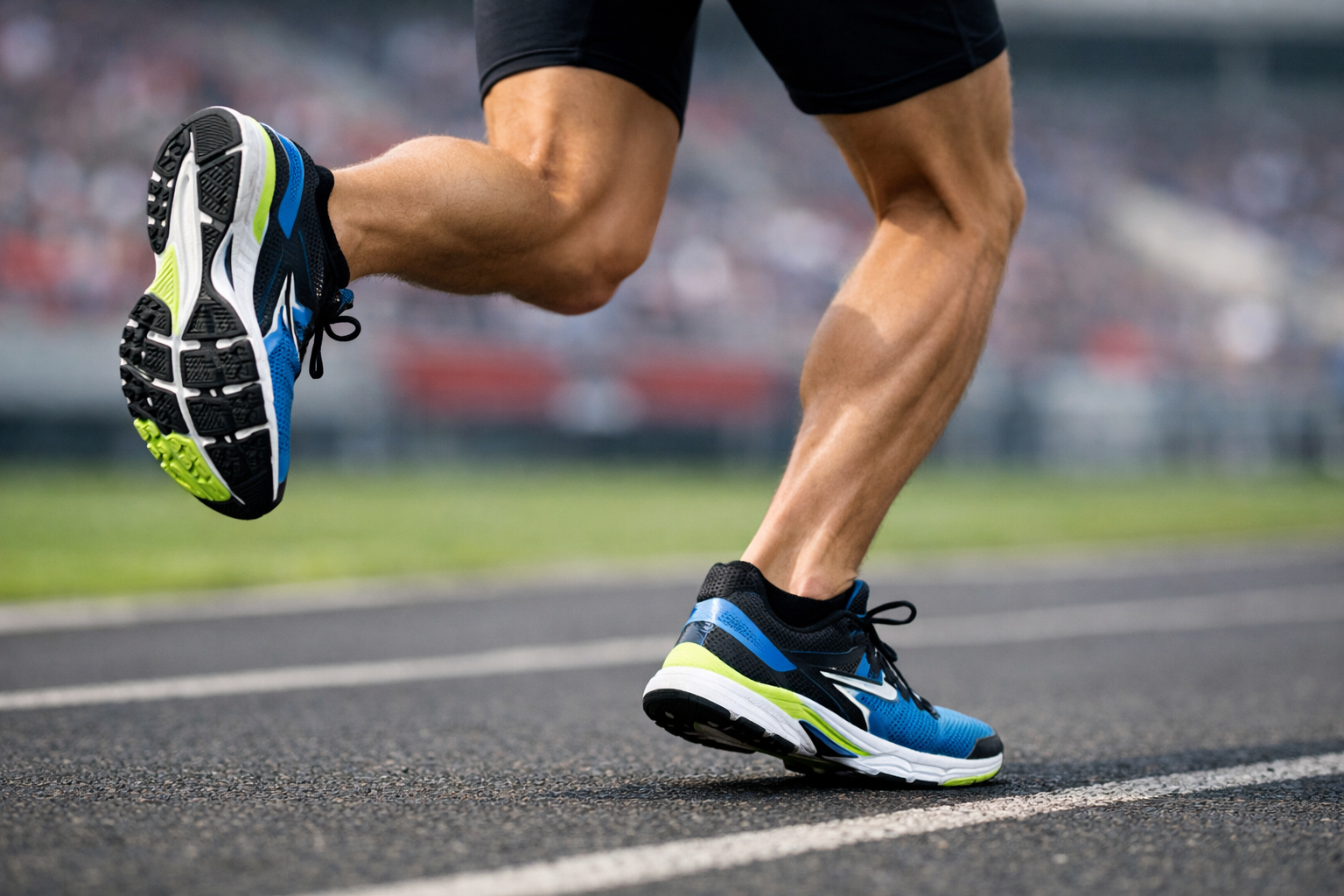 Dogru kosu teknigi gosteren adim atisi detayi