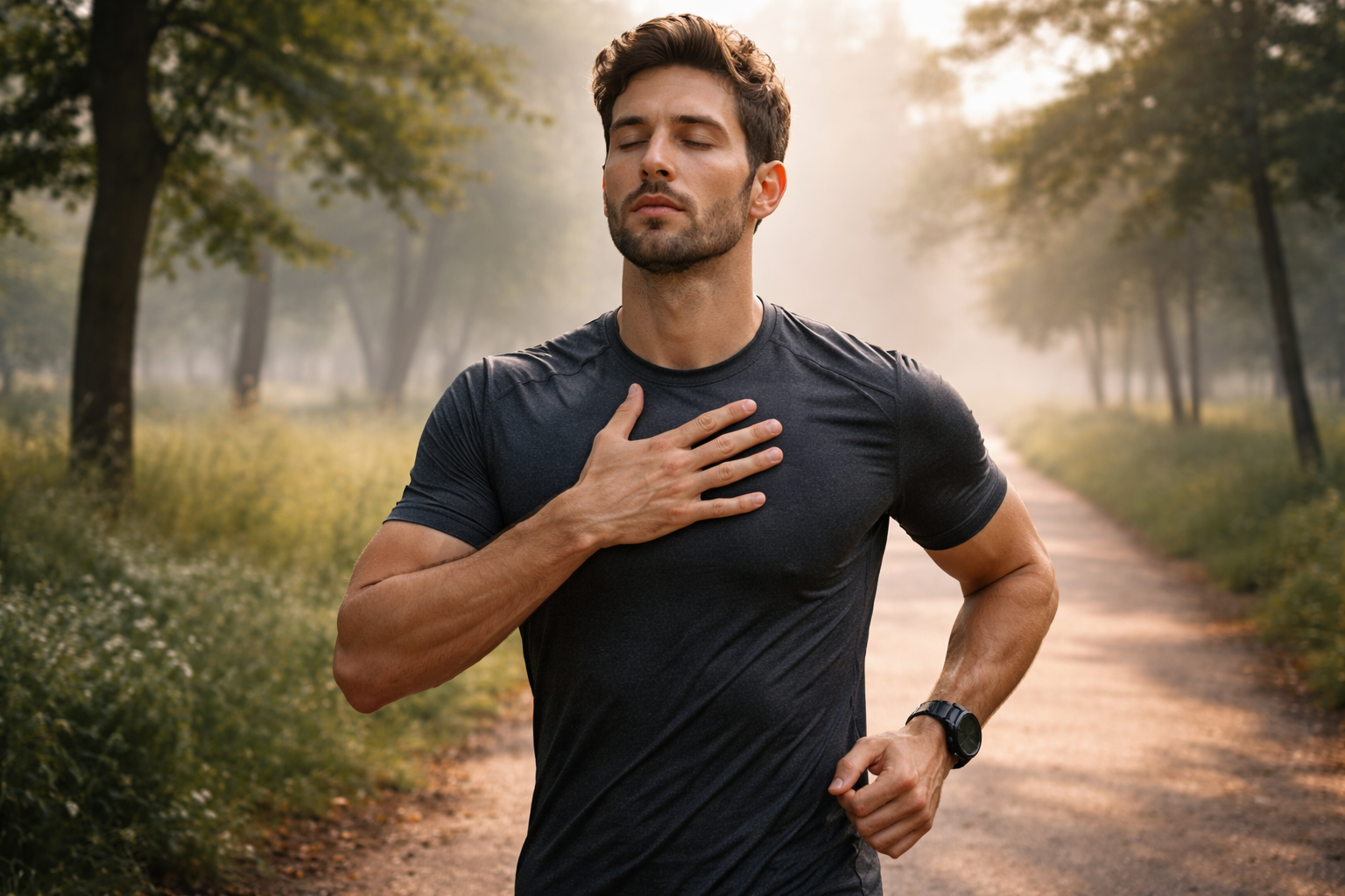 Kosu sirasinda nefes kontrolu